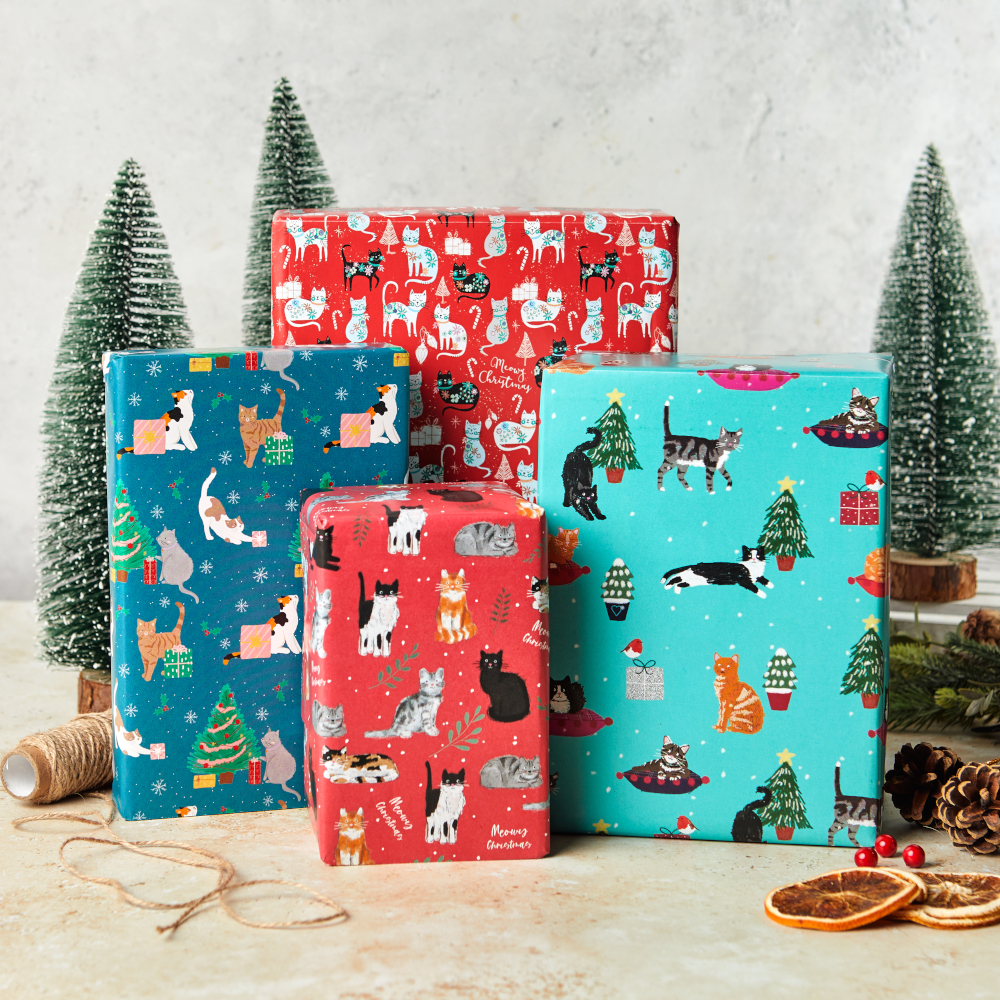 Bumper Christmas Cat Wrap Pack