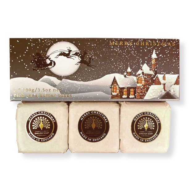 Winter Village Soap Set
